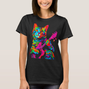 Bengal Cat Guitar T-Shirt