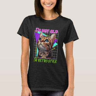 Bengal Cat I'M NOT OLD I AM VINTAGE Funny Owner T-Shirt