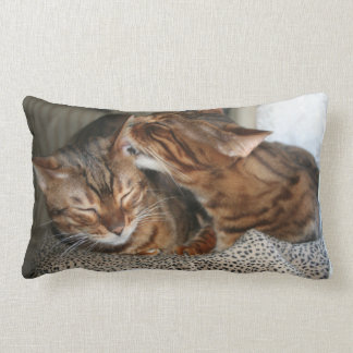 bengal cat pillow