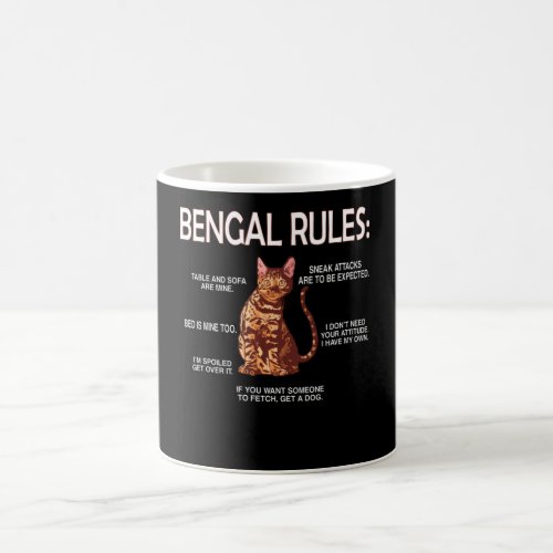 Bengal Cat Lover Gifts Cat Owner Rosetted Bengal Coffee Mug