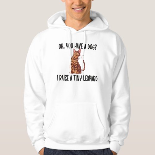 Bengal Cat Lover Gifts Cat Owner Rosetted Bengal Hoodie