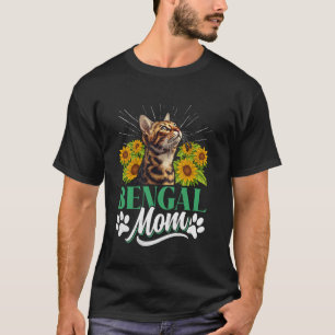 Bengal Cat Mommy BENGAL MOM Cat Owner Bengal Cat T-Shirt