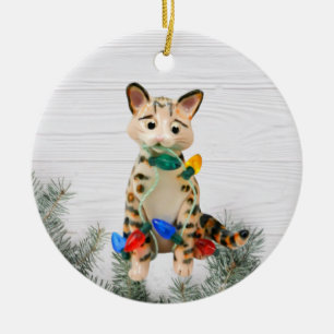 Bengal Cat Ornament