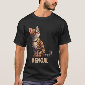 Bengal Cat Owners Bengal Cat Lovers Bengal Cat T-Shirt