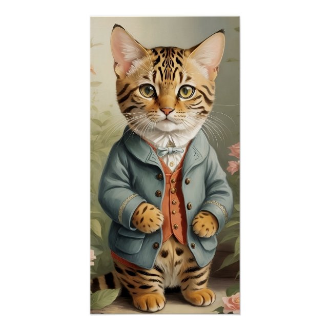 Bengal Cat Poster (Front)