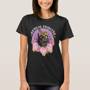 Bengal Cat Women BENGAL PRINCESS Vintage Cat Mommy T-Shirt