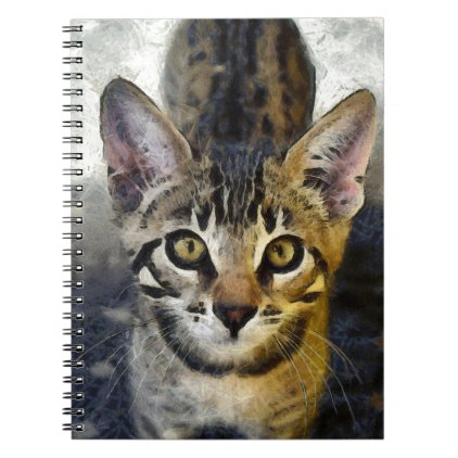 Bengal Cute Kitten Notebook