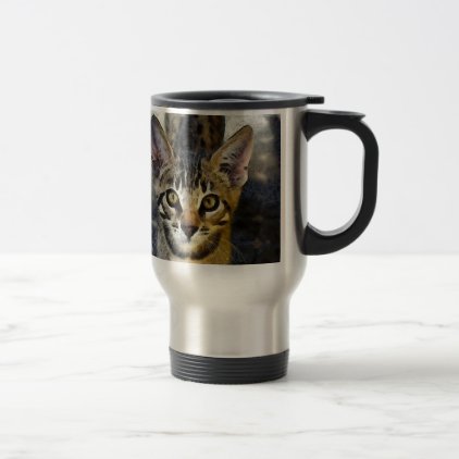 Bengal Cute Kitten Travel Mug