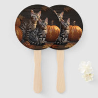 Bengal Kitten Autumn Delight Pumpkin