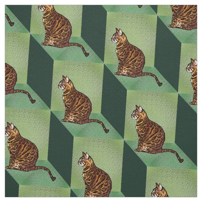 Bengal on a Box Fabric (Swatch)