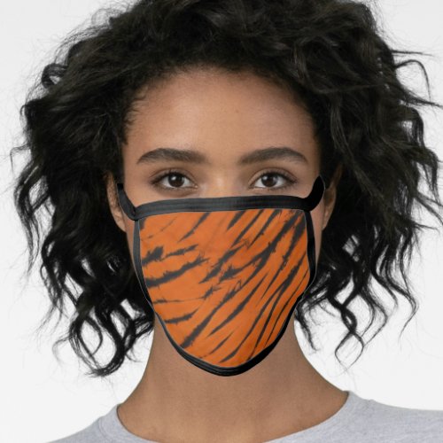 Bengal Stripes Tie Dye Face Mask