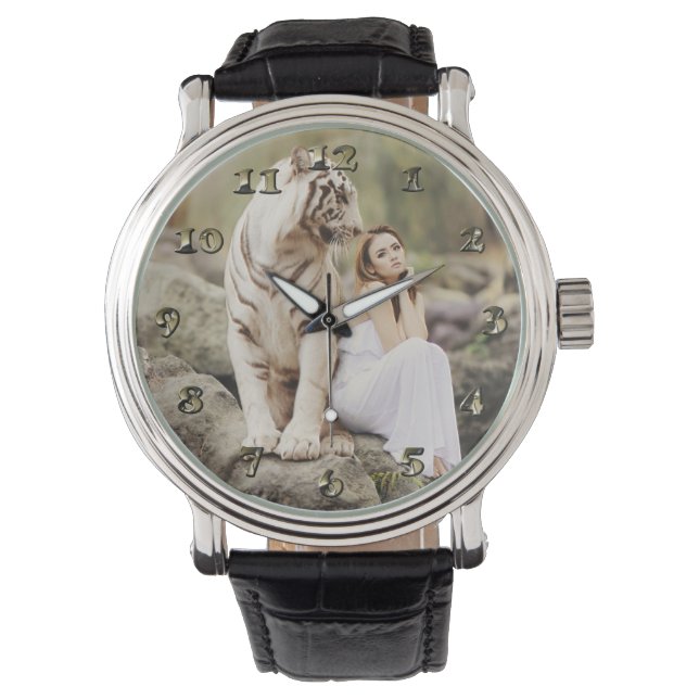 Bengal Tiger and Lady Watch (Front)