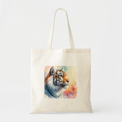Bengal Tiger AREF1105 _ Watercolor Tote Bag