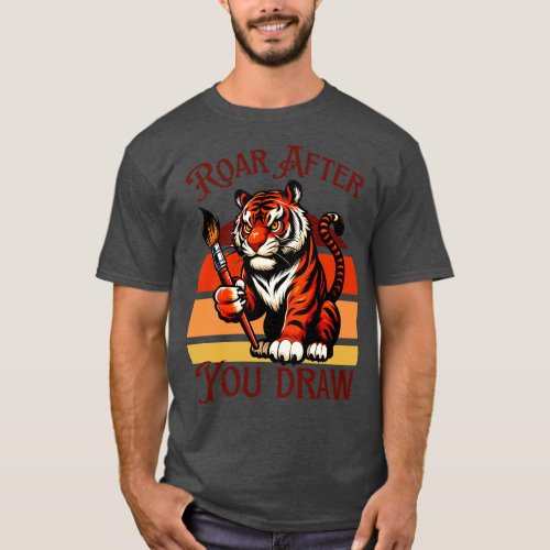 Bengal tiger artist T_Shirt