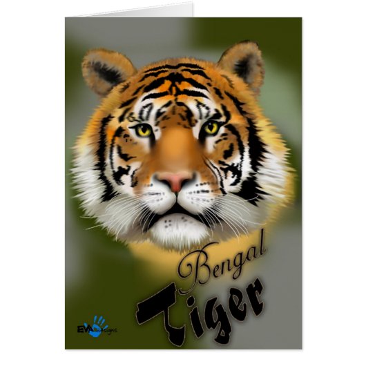 Bengal Tiger Cards (Front)