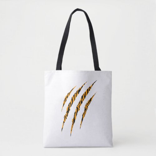 Bengal Tiger Claws Wild Animal Tiger Lovers Perfe Tote Bag