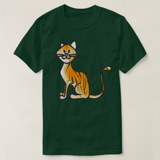Bengal Tiger Cutest Cat lover Gift Ever T-Shirt (Design Front)