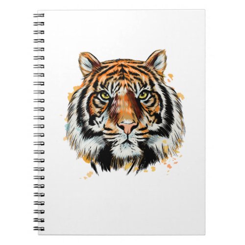 Bengal Tiger Head Perfect design for people who l Notebook