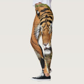 HAWT leggings (tiger) w/backside logo