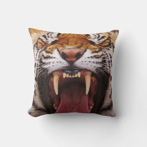 Bengal Tiger Panthera tigris 2 Throw Pillow