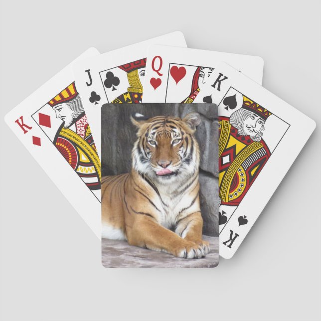 Bengal Tiger - Playing Cards (Back)
