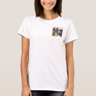 Bengal Tiger Santa Claus T-Shirt