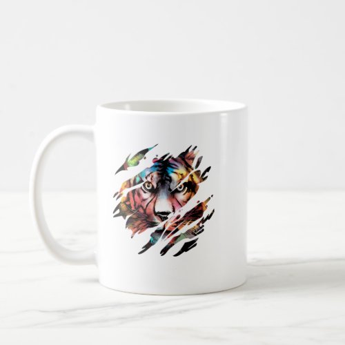 Bengal Tiger Scratch Claw Perfect design for peop Coffee Mug