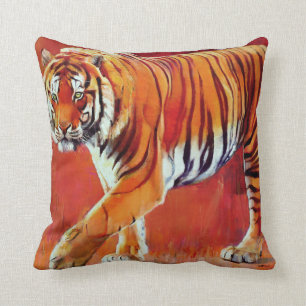 Bengal Tiger Throw Pillow