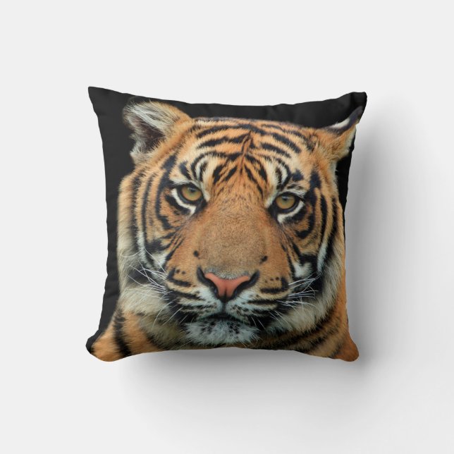 BENGAL TIGER Throw Pillow (Front)