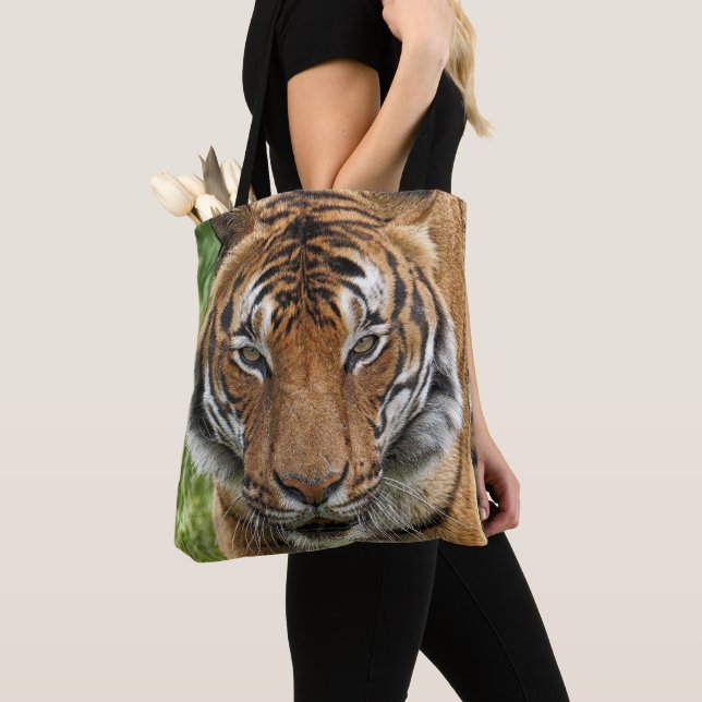 BENGAL TIGER TOTE PURSE (Close Up)