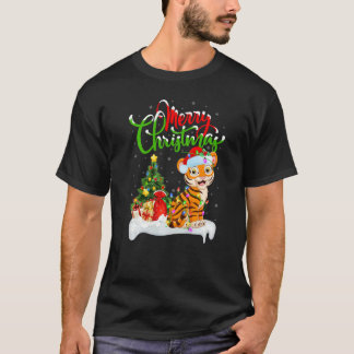 Bengal Tiger Xmas Decorations Bengal Tiger Christ T-Shirt