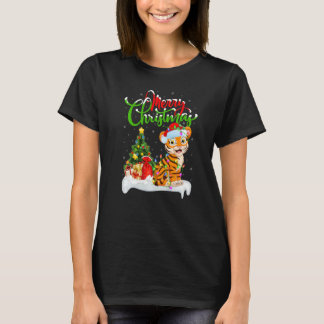Bengal Tiger Xmas Decorations Bengal Tiger Christ T-Shirt