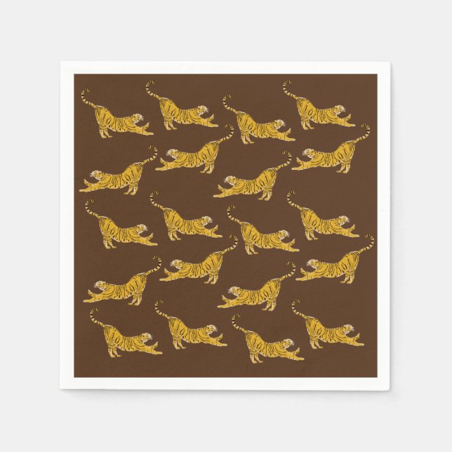 Bengal Tigers Custom  Napkins (Front)