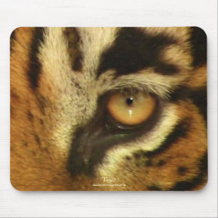 Bengal Tiger's Eye Big Cat Wildlife Mousemat Mouse Pad