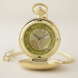 Bengal Tigers Gold Coin, Pocket Watch
