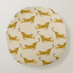 Bengal Tigers  Round Pillow at Zazzle