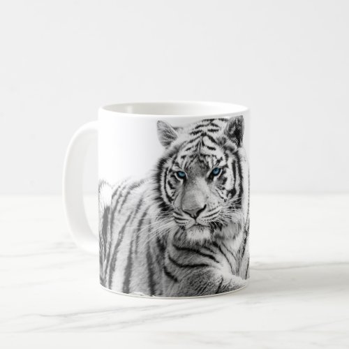 Bengal White Tiger Coffee Mug