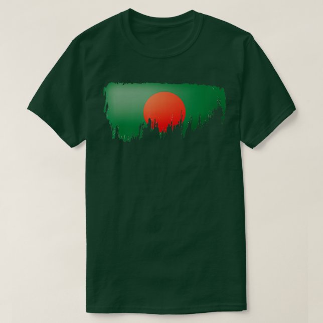 Bengali  Flag Bangladesh  independence days gift  T-Shirt (Design Front)