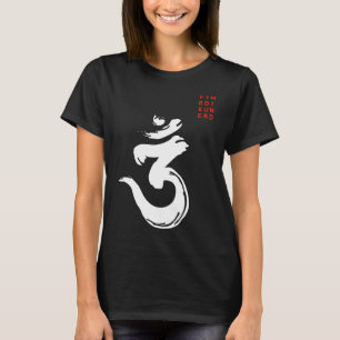Bengali Om Symbol White T-Shirt