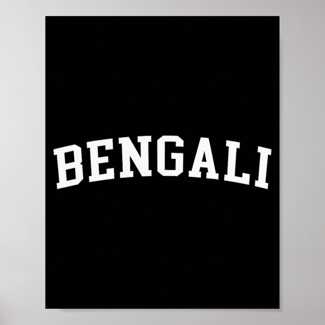 Bengali  poster (Front)