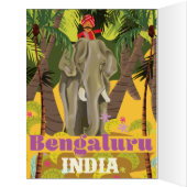 Bengaluru Indian travel poster (Inside (Left))