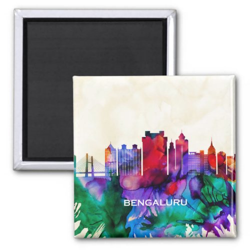 Bengaluru Skyline Magnet