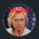 BENGHAZI 4 HILLARY DARTBOARD<br><div class="desc">BENGHAZI 4 HILLARY DARTBOARD</div>