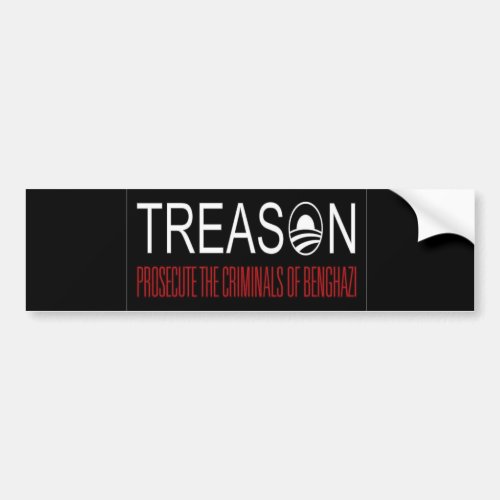 Benghazi Treason Bumper Sticker