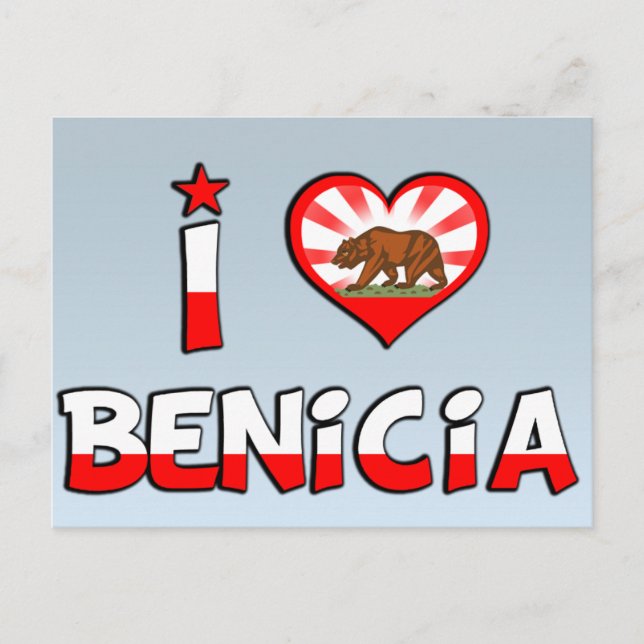 Benicia, CA Postcard (Front)
