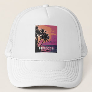 Benidorm Spain Summer Vibes Beach Trucker Hat