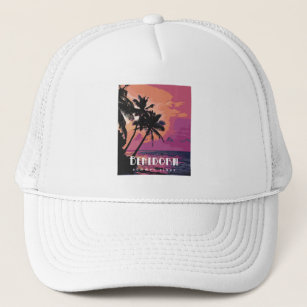 Benidorm Spain Summer Vibes Beach  Trucker Hat