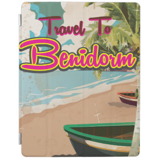Benidorm,Spain Vintage vacation Poster iPad Smart Cover
