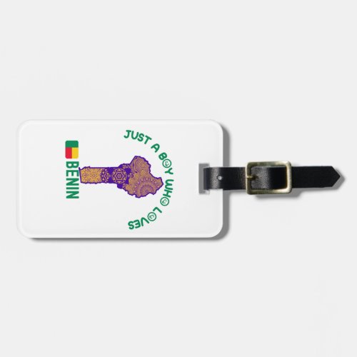 Benin African country Luggage Tag