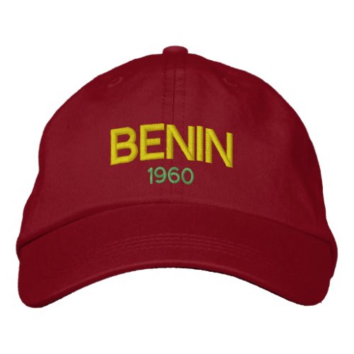 Benin Classic Embriodered Hat